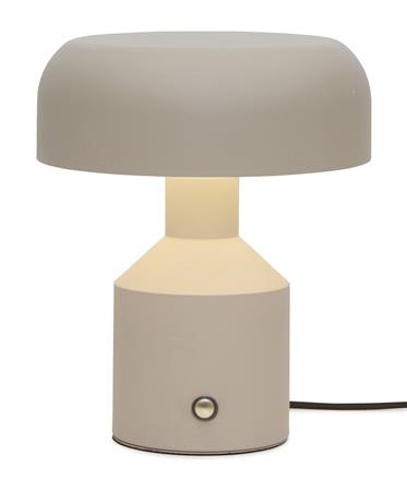 Lampe de Table métal gris Ø25cm