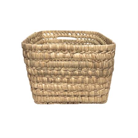 Panier de rangement rectangle  osier naturel 37x24x17 cm
