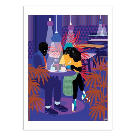 RENDEZ-VOUS - AURÉLIA DURAND - Affiche d'art 50 x 70 cm