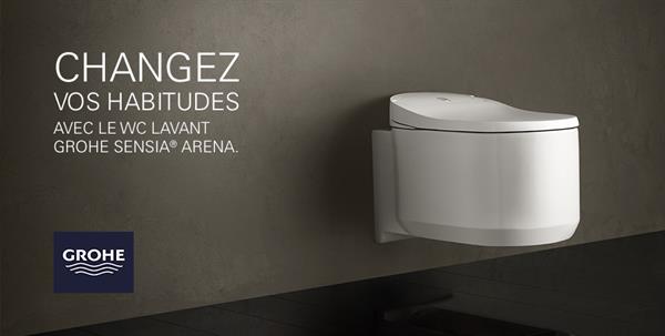 WC lavant, Sensia Arena, GROHE