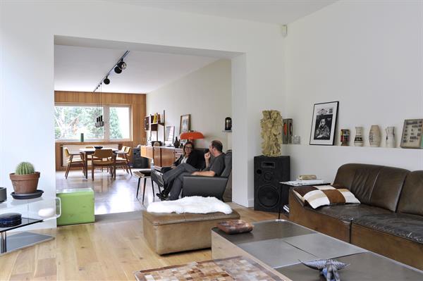 Image Piece a vivre avec salon donnant sur Salle a manger HAPPY Architecture