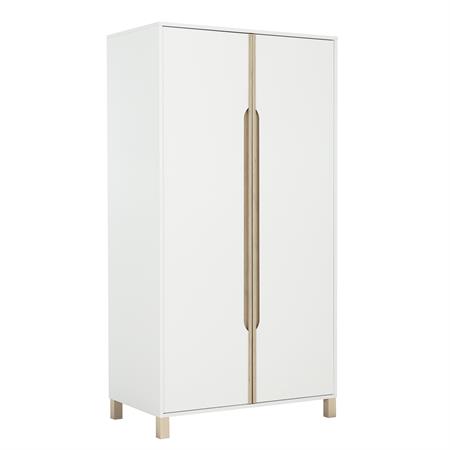 Armoire 2 portes blanc Céleste