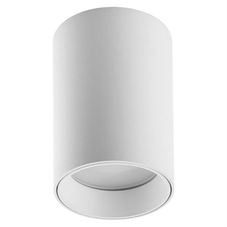 Spot cylindrique en métal blanc