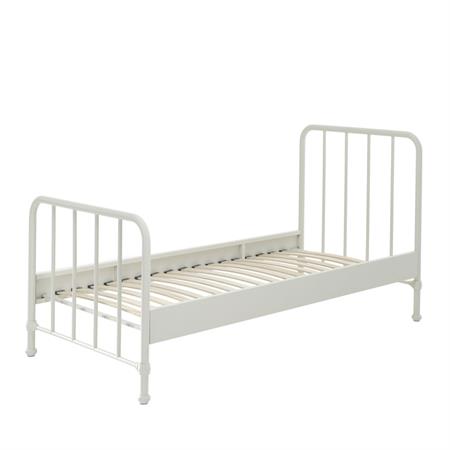 Lit enfant en métal 90x200cm - Blanc