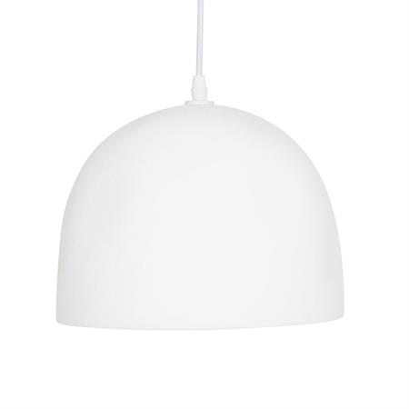 Suspension en céramique blanche D25
