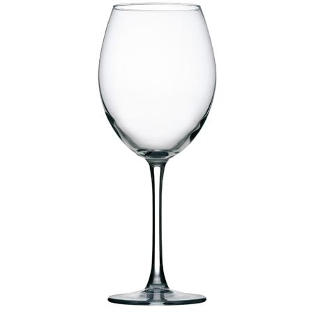 Lot de 12 verres à vin en verre transparent 550 ml