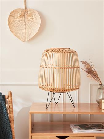 Lanterne en bambou naturel
