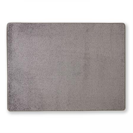 Tapis rectangulaire en polypropylène 200x290 cm anthracite