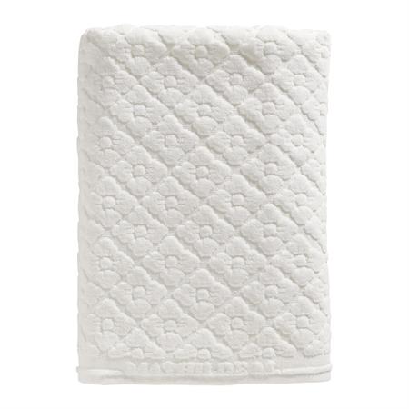 Serviette de bain blanc