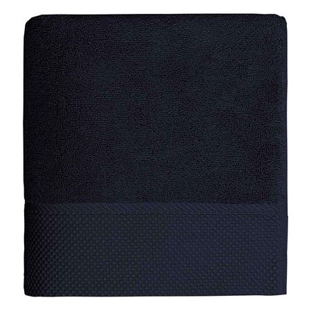 Serviette de toilette zéro twist 560 g/m²  bleu nuit 50x100 cm