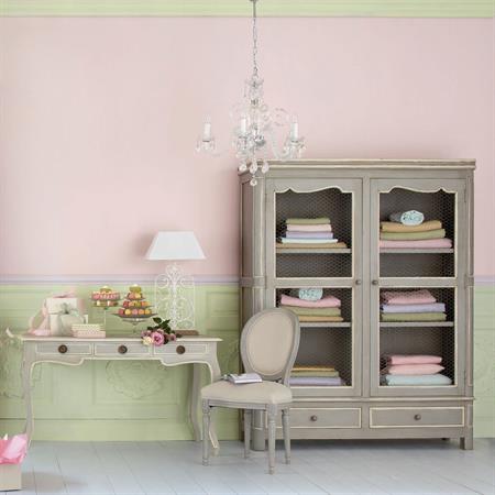 Bureau en bois gris L 130 cm Beaumanoir