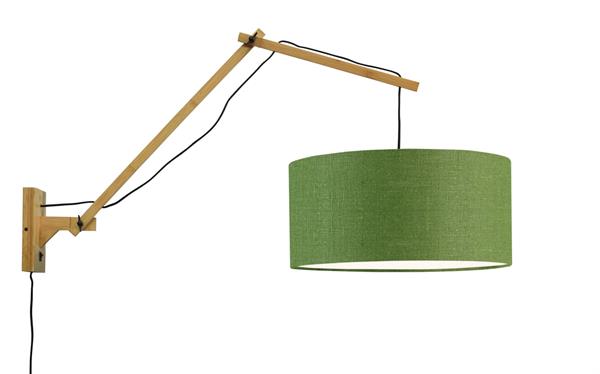 Applique textile vert Ø47cm