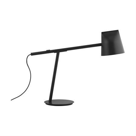 Lampe de bureau en métal noir 51 x 44 cm Momento