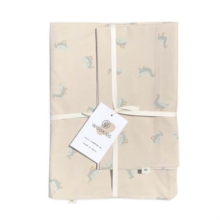 Housse canards beige 140x200cm 60x60cm