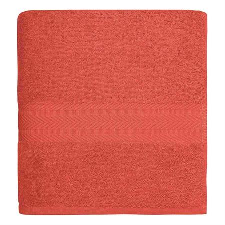 Drap de bain 550 g/m²  framboise 70x140 cm