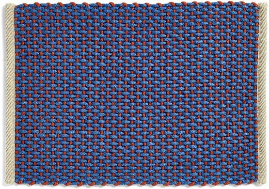 Paillasson en jute bleu 50 x 70 cm - Hay
