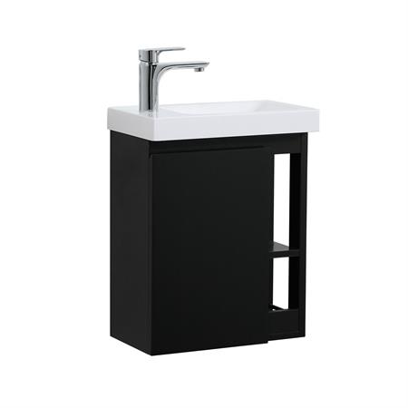 Meuble lave-mains HAMPTON Noir