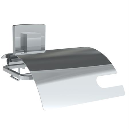 Porte-papier WC  Acier inoxydable  Chromé  à fixer au mur