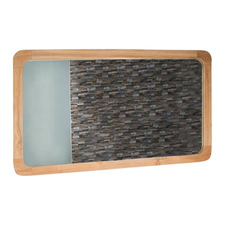 Grand miroir teck 120 x 70