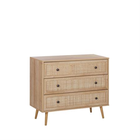 Commode à 3 tiroirs marron clair