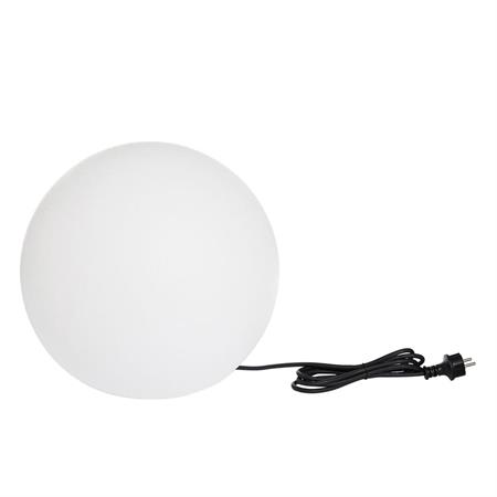Boule lumineuse filaire Polypropylène Blanc Ø40CM
