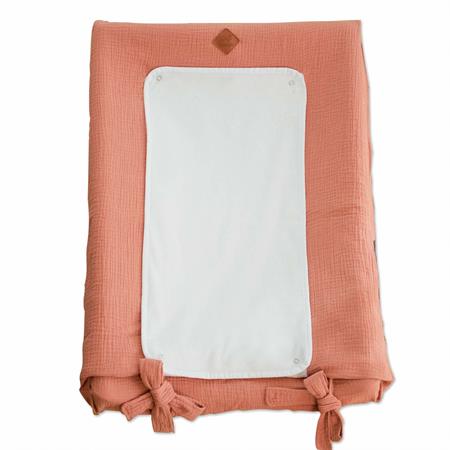 Housse de matelas à langer en gaze de coton  70 x 50cm