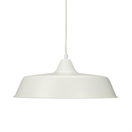 Suspension en métal blanc
