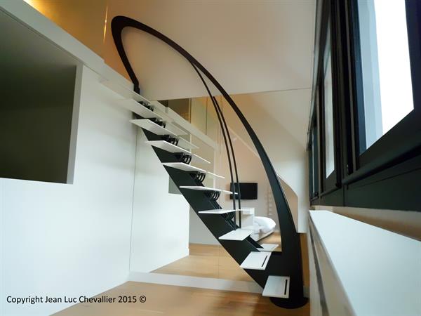 Escalier design profil Mozart