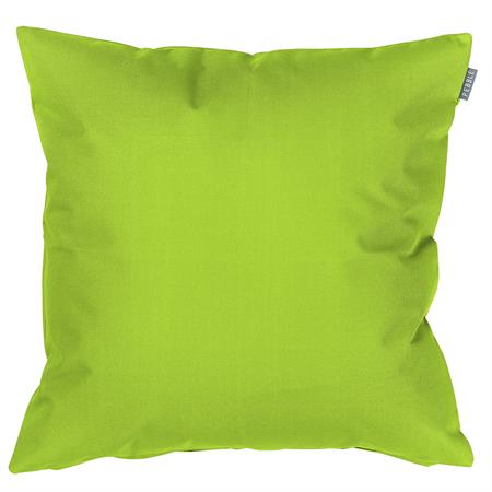 Coussin extérieur vert citron 43x43